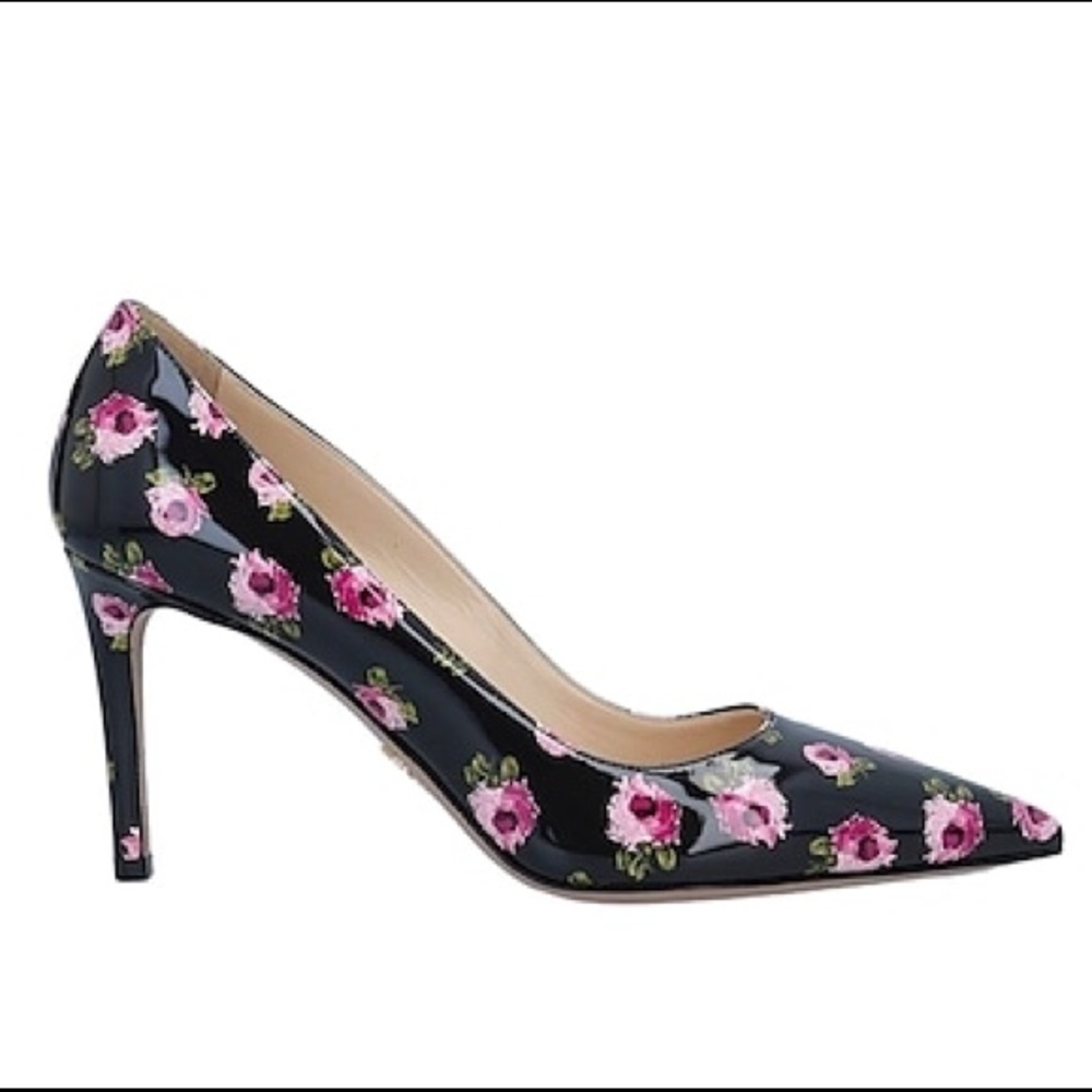 Prada Calzature Donna Floral Pumps